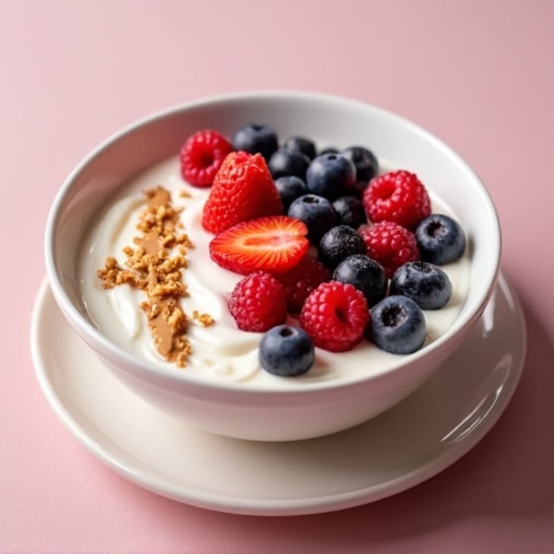 Protein-Packed Berry Greek Yogurt Bowl