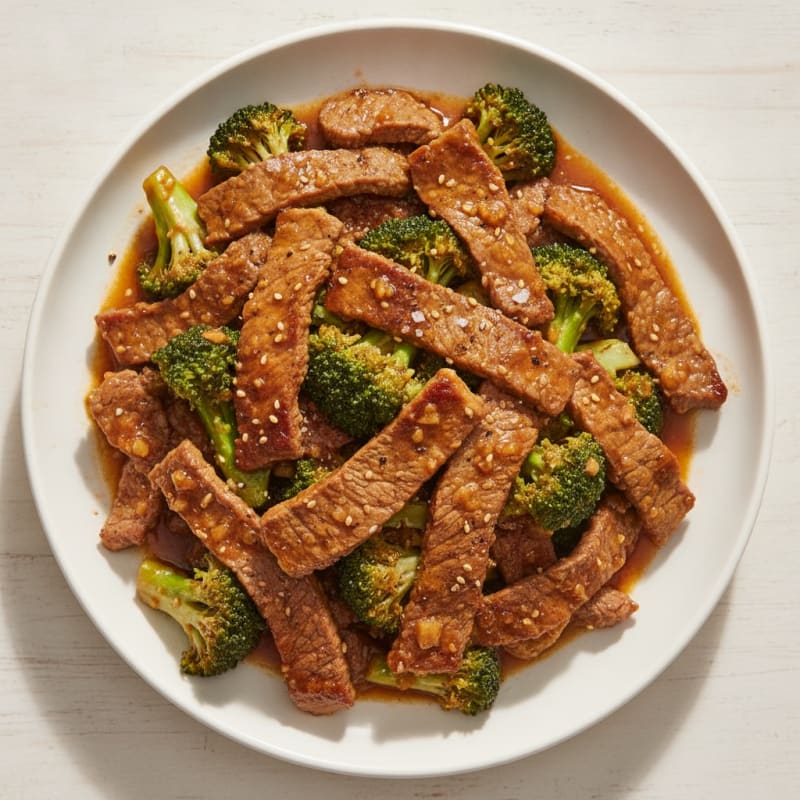 Sesame Beef and Broccoli Stir-Fry