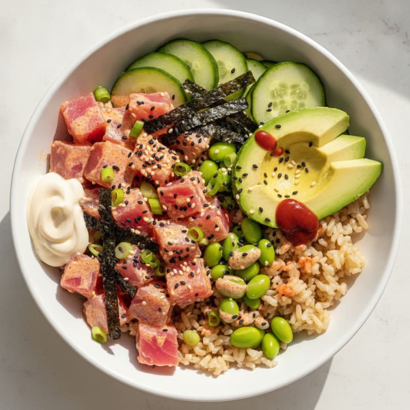 Spicy Tuna Sushi Bowl