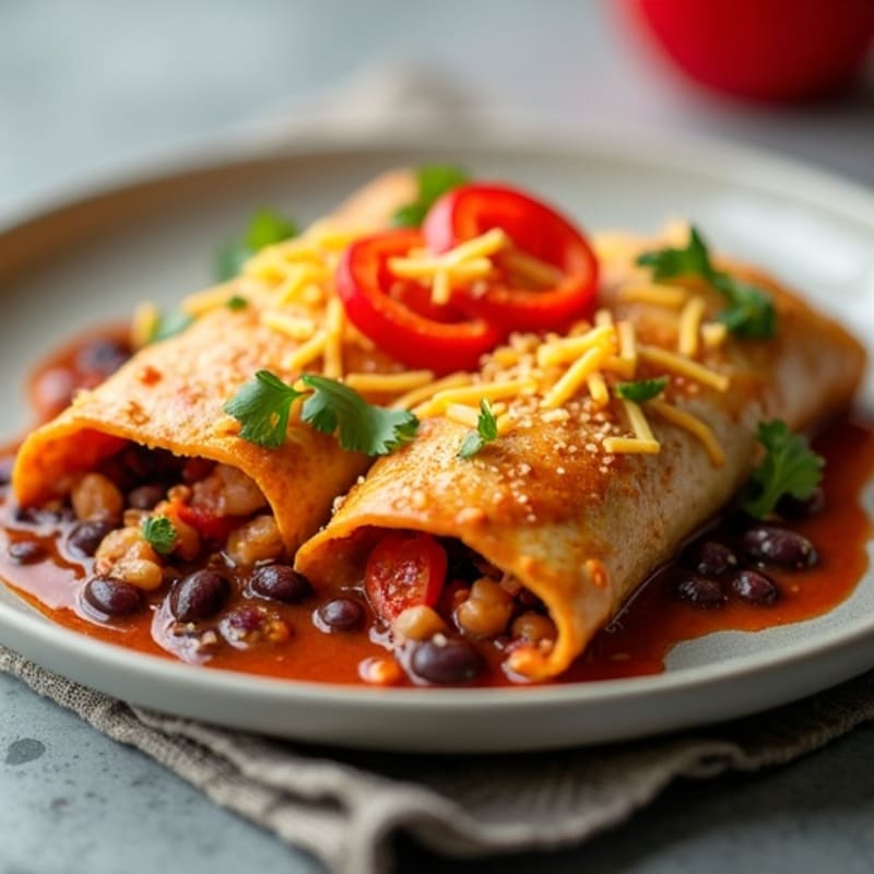 Healthy Chicken Enchiladas