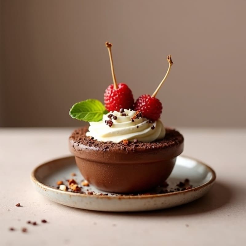 Silky Dark Chocolate Avocado Mousse