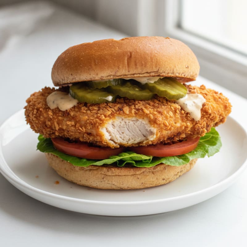 Crispy Buttermilk Chicken Sandwich