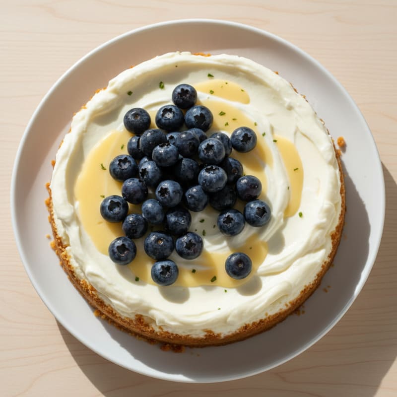 Creamy Greek Yogurt Protein Cheesecake
