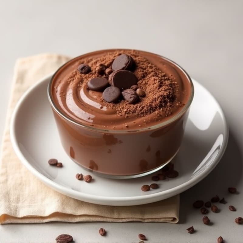 Silky Chocolate Protein Pudding