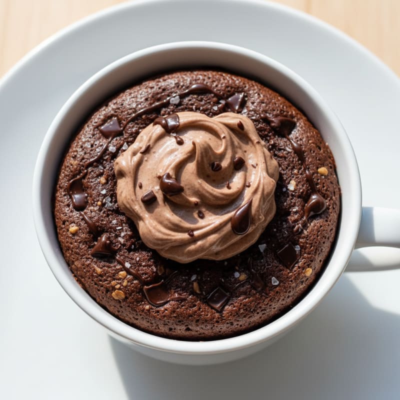 Decadent Chocolate Protein Mug Cake