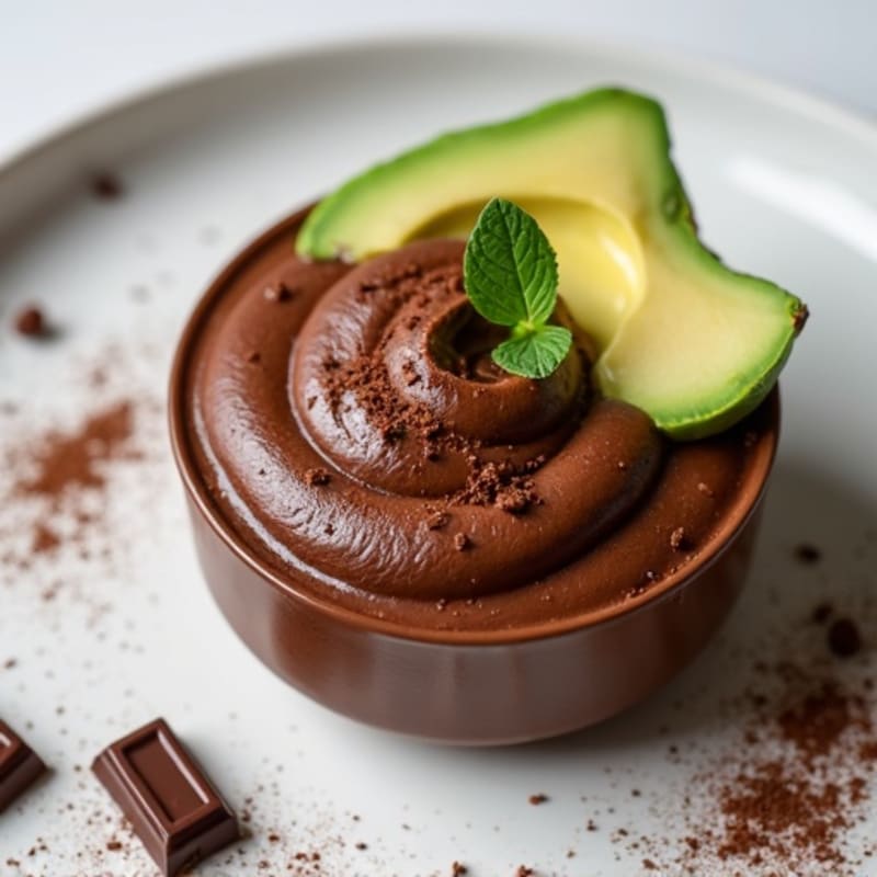 Creamy Dark Chocolate Avocado Mousse