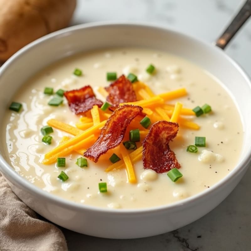Hearty Creamy Loaded Baked Potato Soup