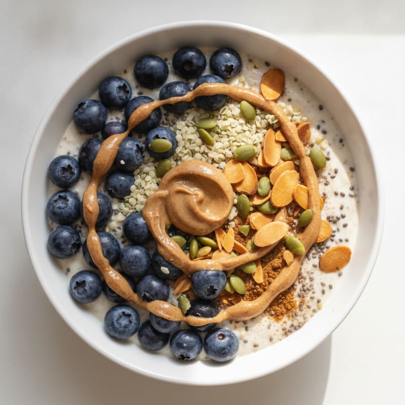 Blueberry Almond Breakfast Bowl