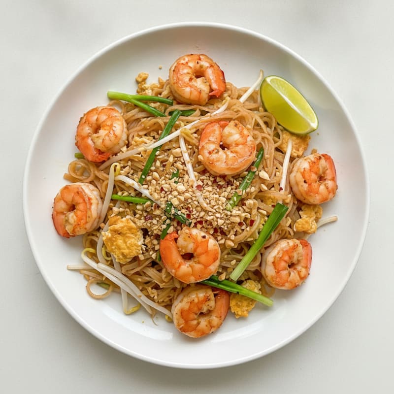 Shrimp Pad Thai Noodles