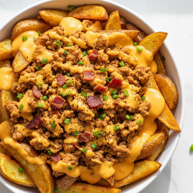 Crispy Bacon Cheese Fries