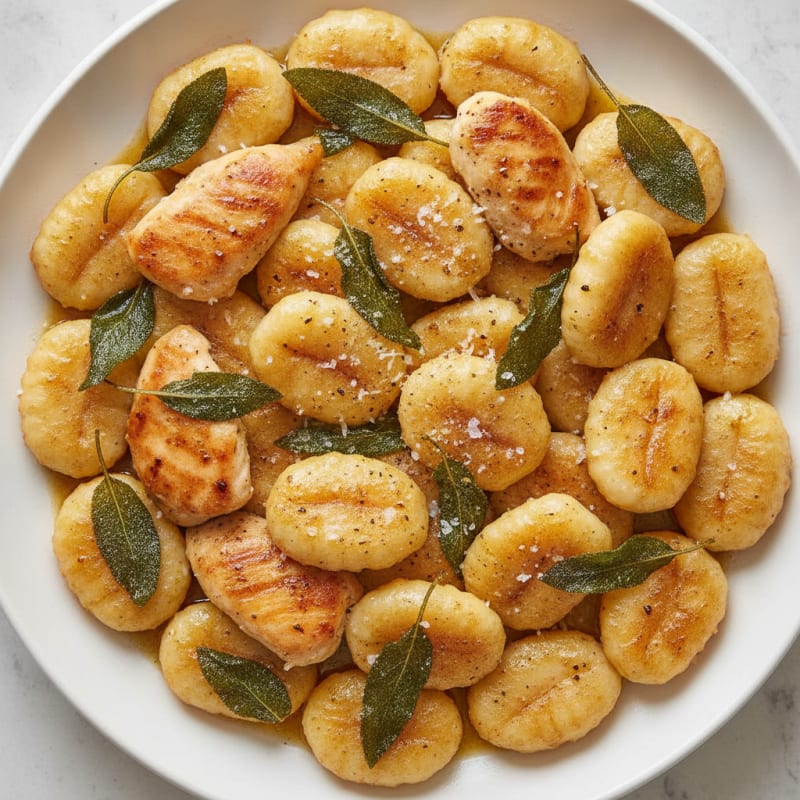 Ricotta Gnocchi with Sage Butter Sauce