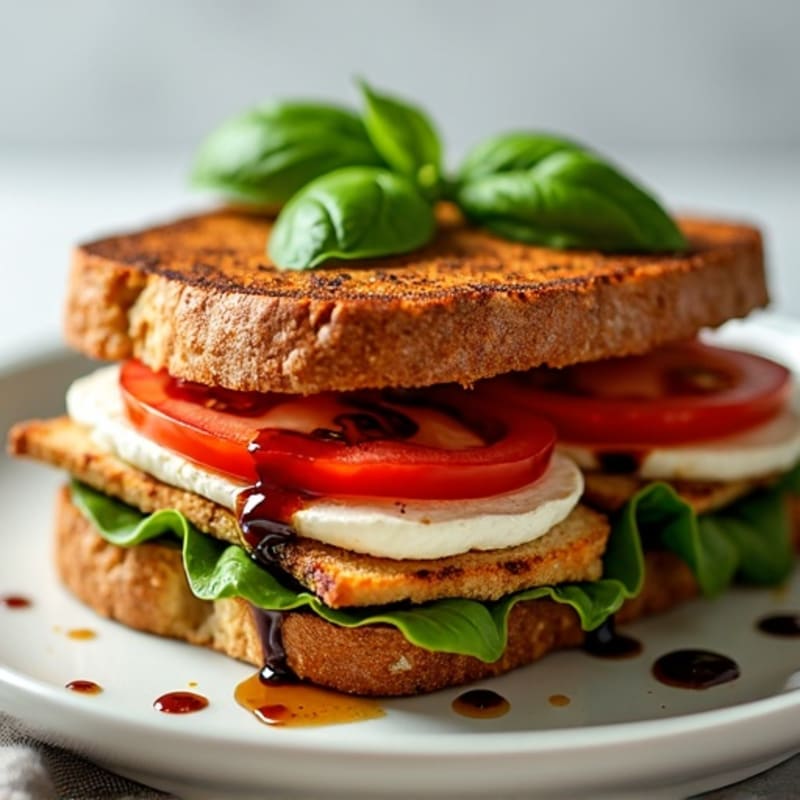 Fresh Grilled Caprese Sandwich