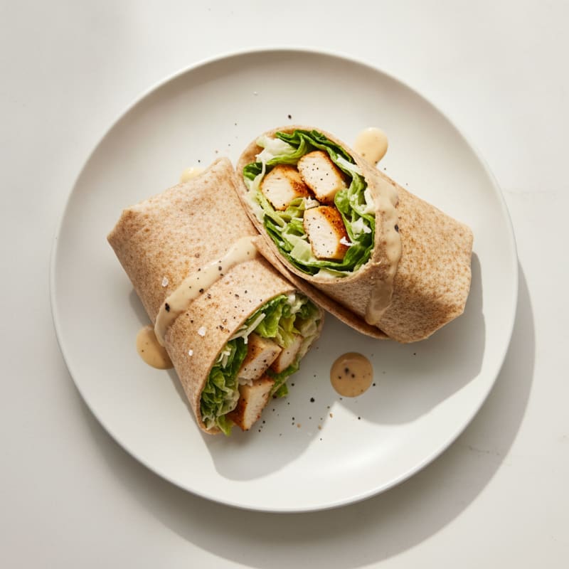 Chicken Caesar Salad Wrap
