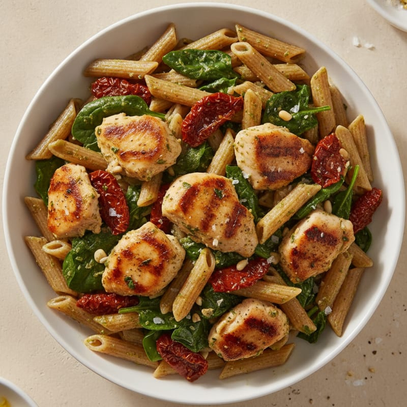 Pesto Chicken with Sundried Tomatoes