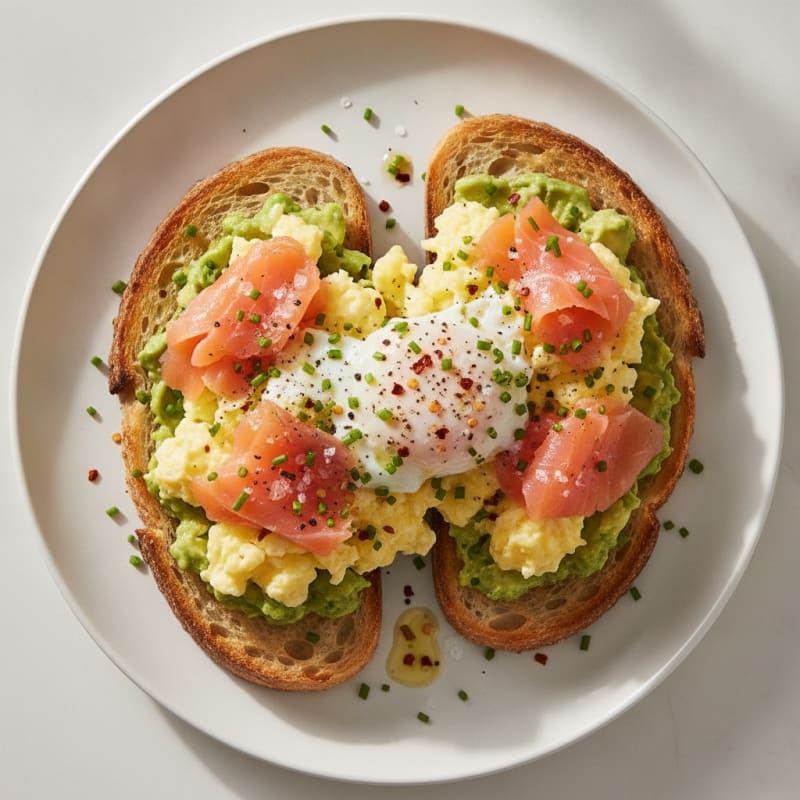 Protein-Packed Sourdough Avocado Toast