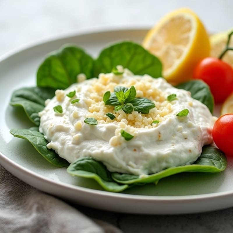 Creamy Greek Yogurt Spinach Artichoke Dip