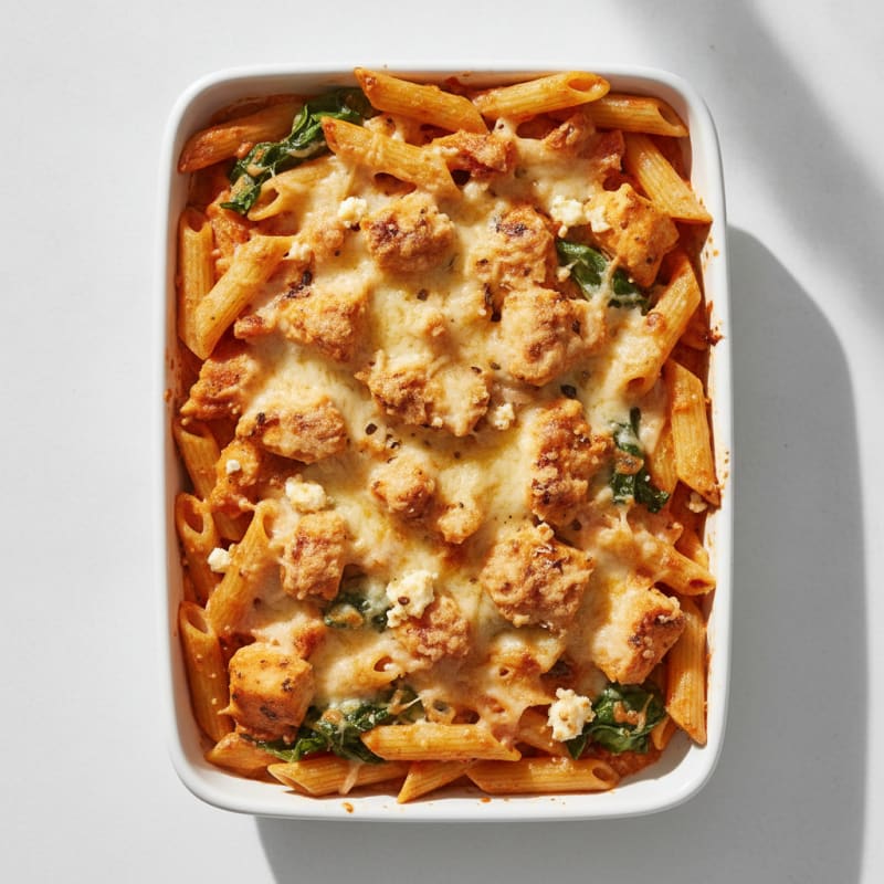 Baked Four-Cheese Pasta