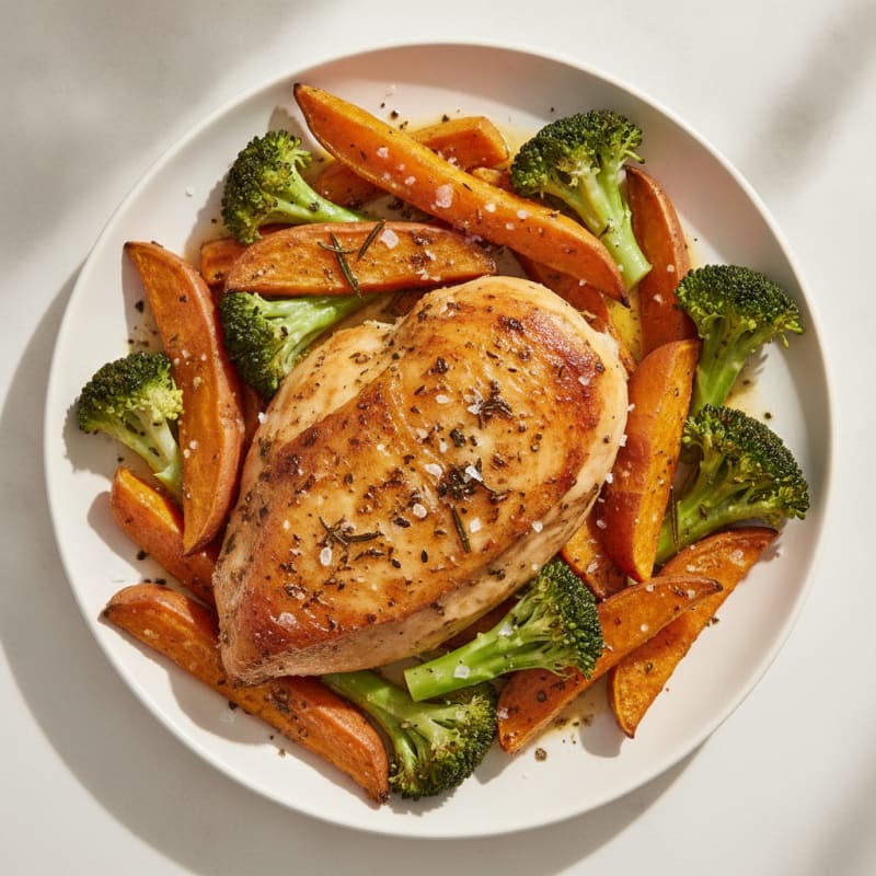 Garlic Herb Roasted Chicken