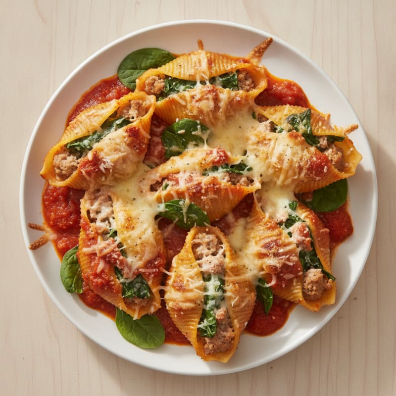 Baked Ricotta Stuffed Shells