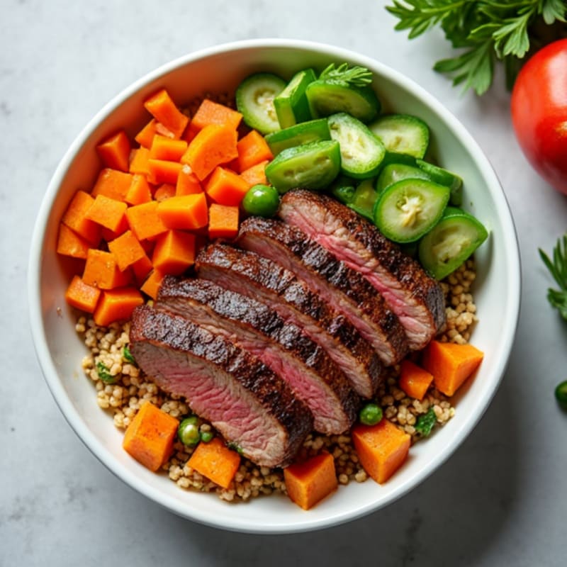 Fiery Grilled Steak Power Bowl