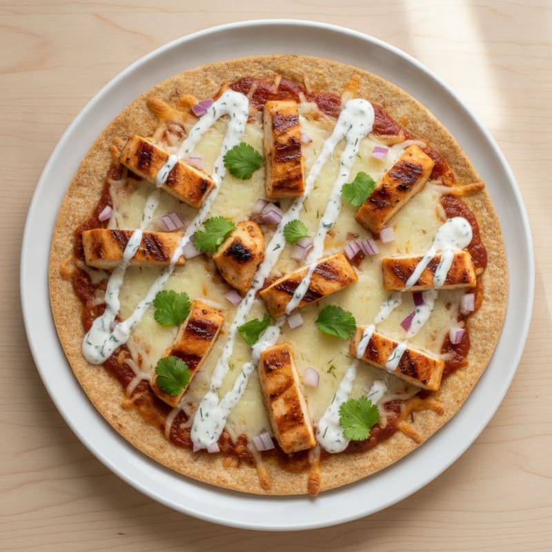 BBQ Ranch Chicken Pizza
