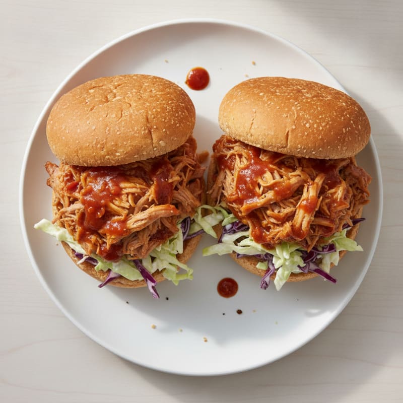 BBQ Pulled Pork Sandwiches