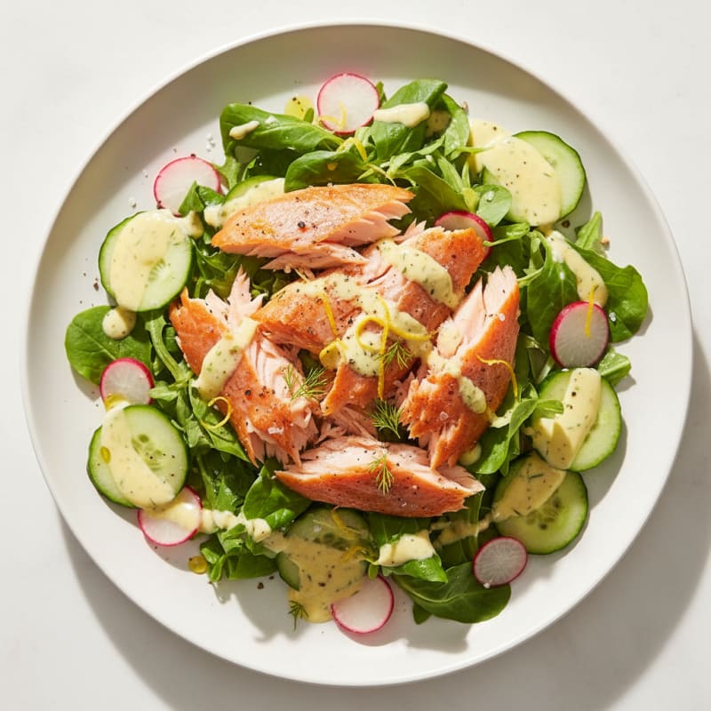 Smoked Trout with Dill and Lemon