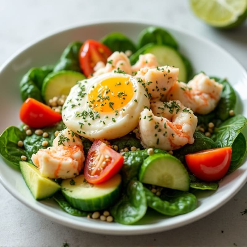 Light Lemon Herb Lobster Salad