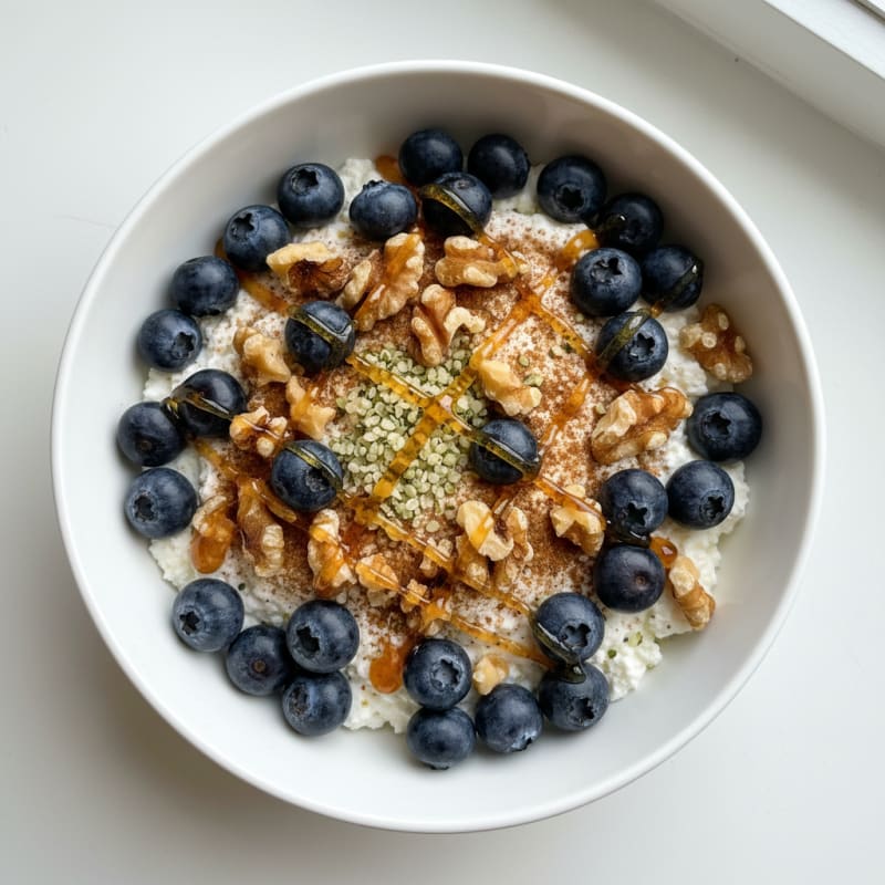 Creamy Cottage Cheese Breakfast Bowl
