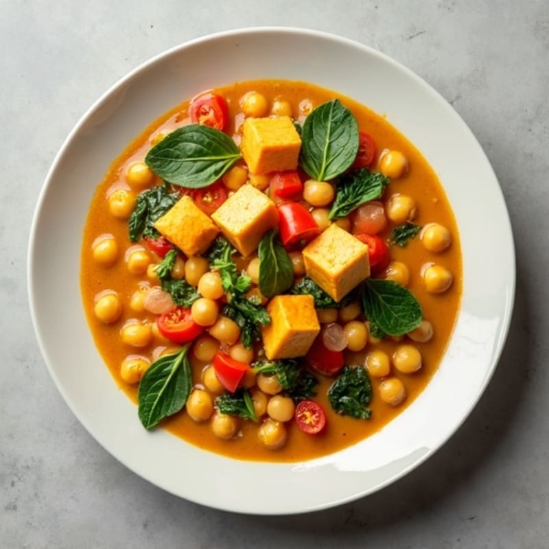 Creamy Chickpea Coconut Curry Stew