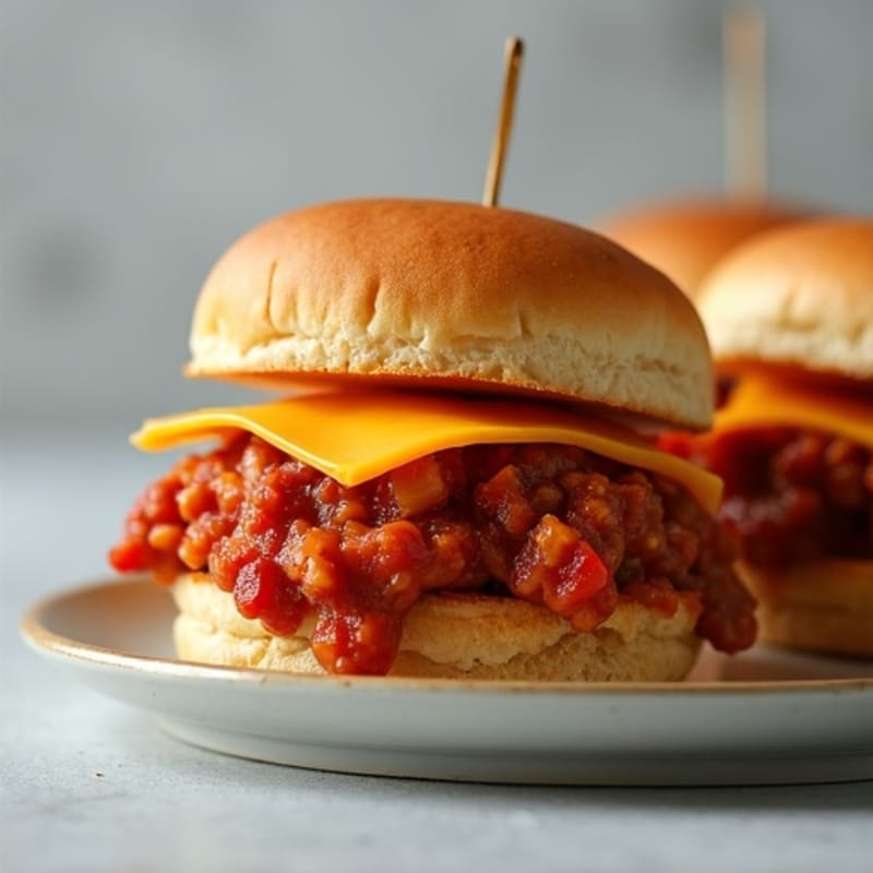 Lean Ground Turkey Sloppy Joe Sliders