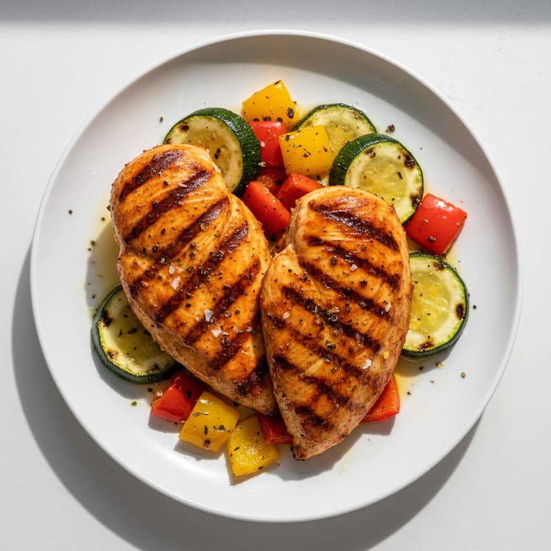 Smoky Grilled Herb Chicken