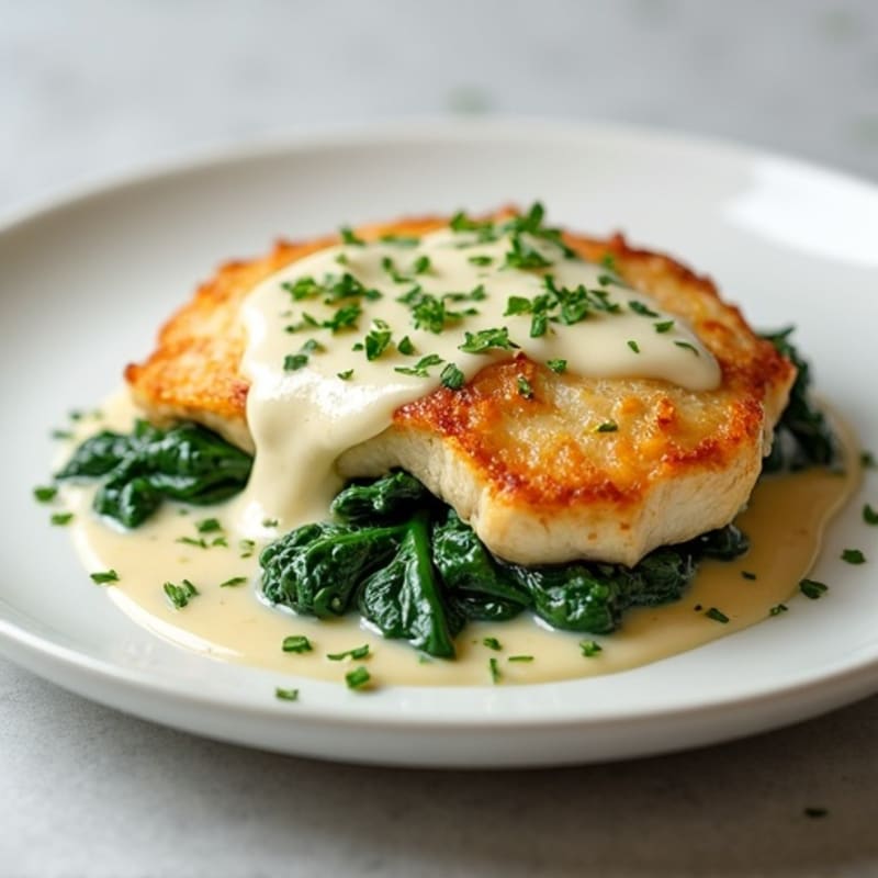 Creamy Chicken and Spinach Bake