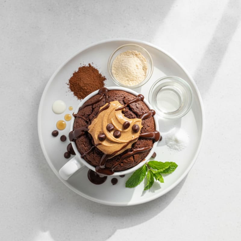 Chocolate Protein Mug Cake