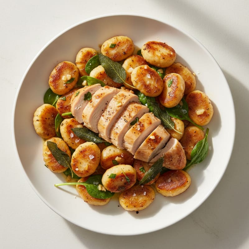 Creamy Ricotta Gnocchi with Sage Butter