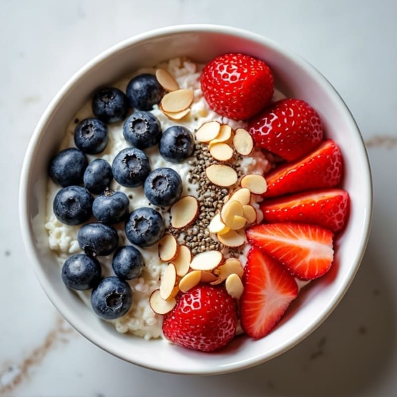 Creamy Cottage Cheese Berry Power Bowl