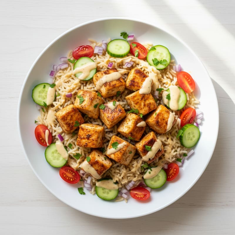 Chicken Shawarma Rice Bowl