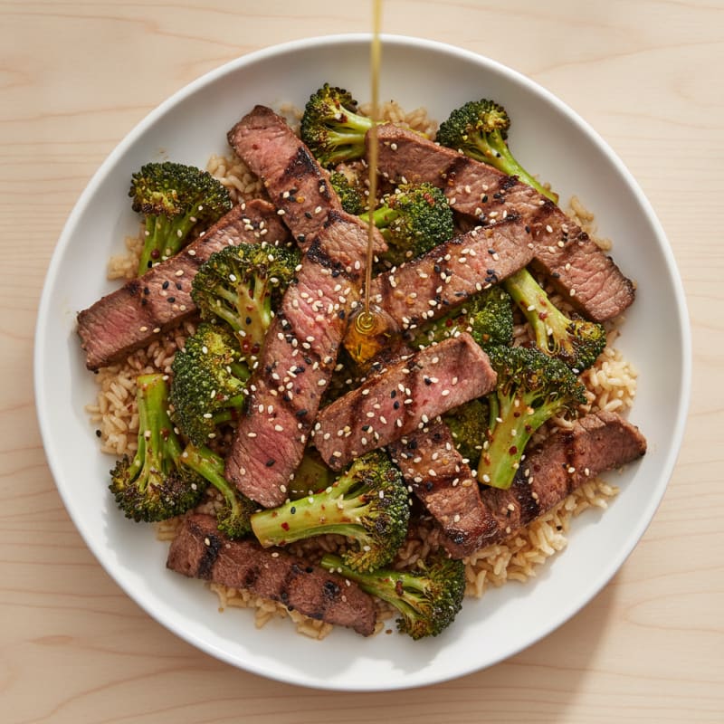 Sesame Beef and Broccoli Stir-Fry