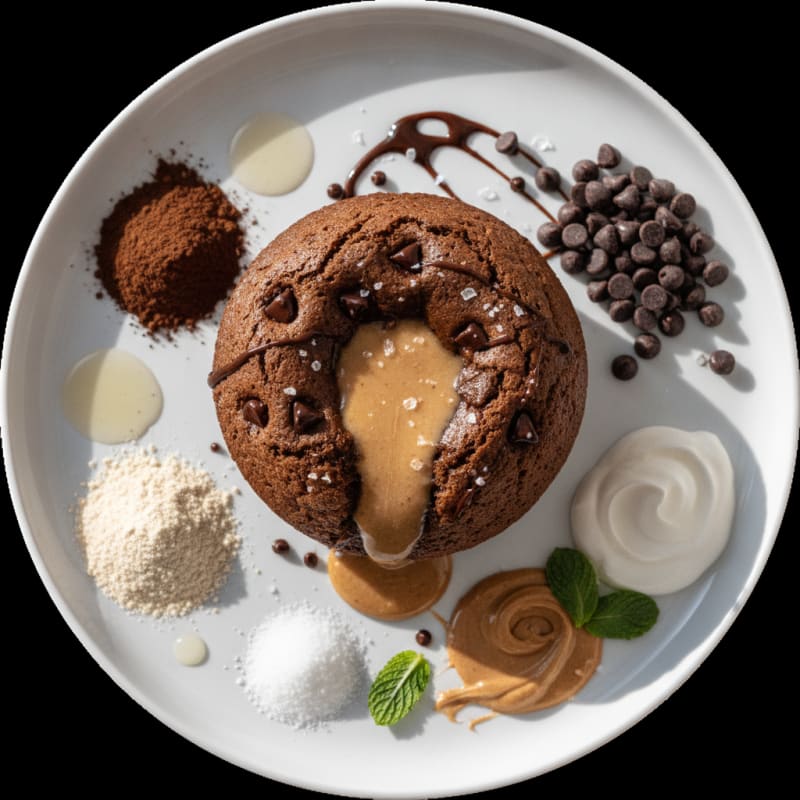 Decadent Chocolate Protein Mug Cake