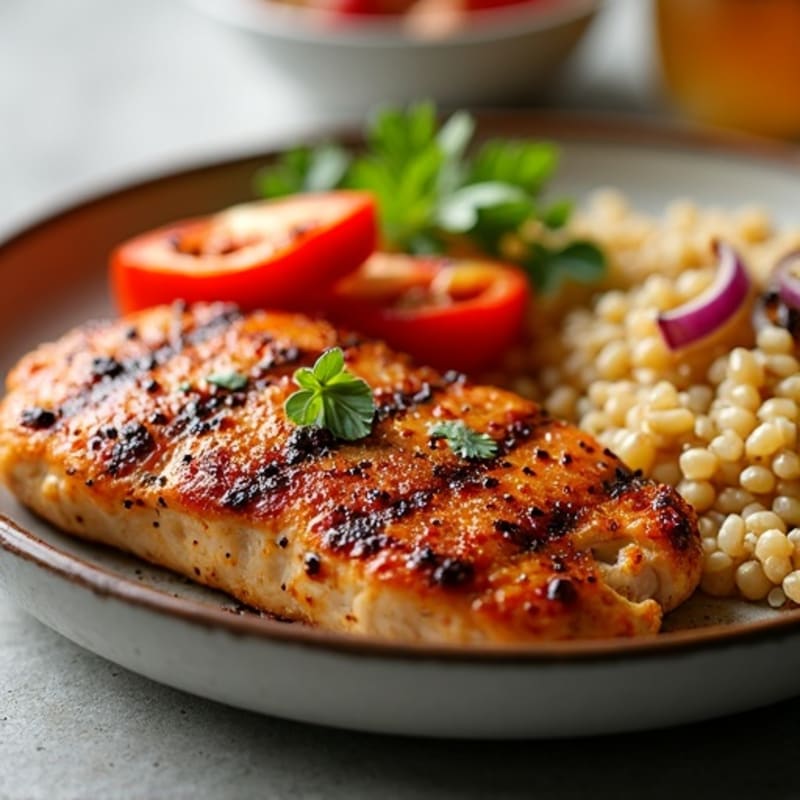 Fiery Aromatic Grilled Chicken