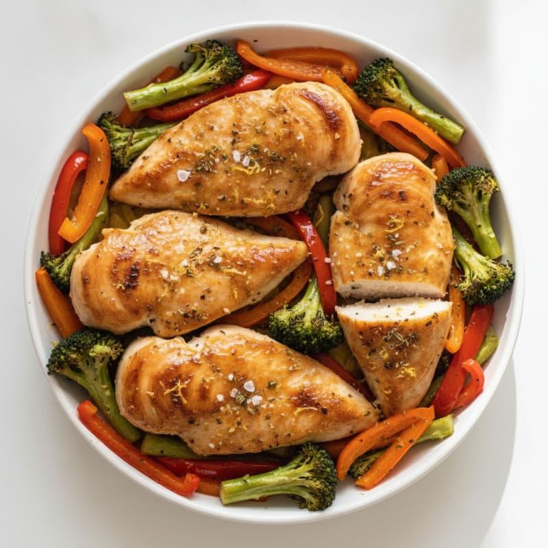 Sheet Pan Lemon Herb Chicken
