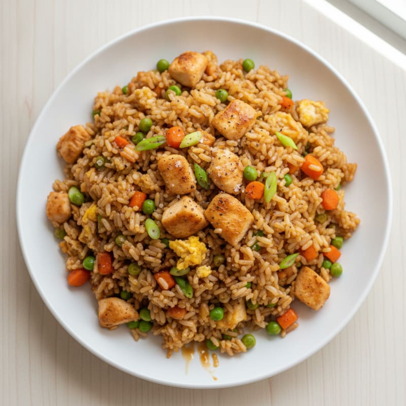 Chicken and Vegetable Fried Rice