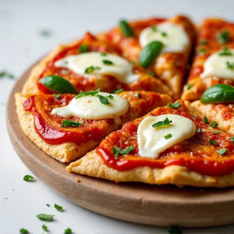 Crispy Chicken and Roasted Vegetable Pizza