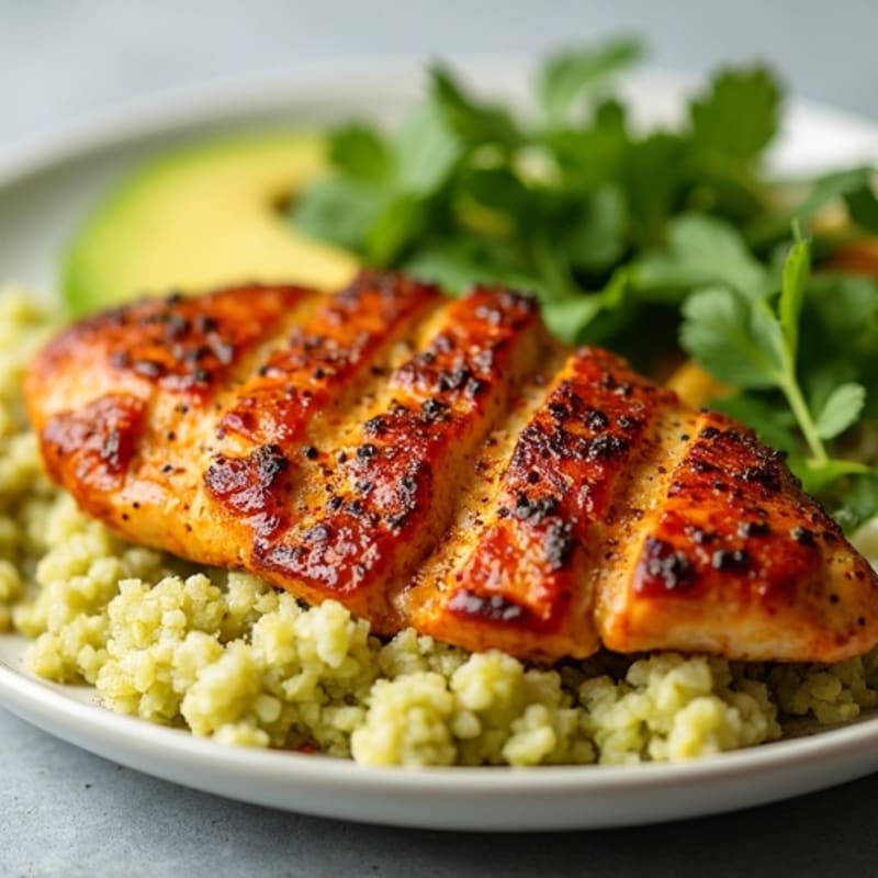 Spicy Chipotle Chicken with Creamy Avocado