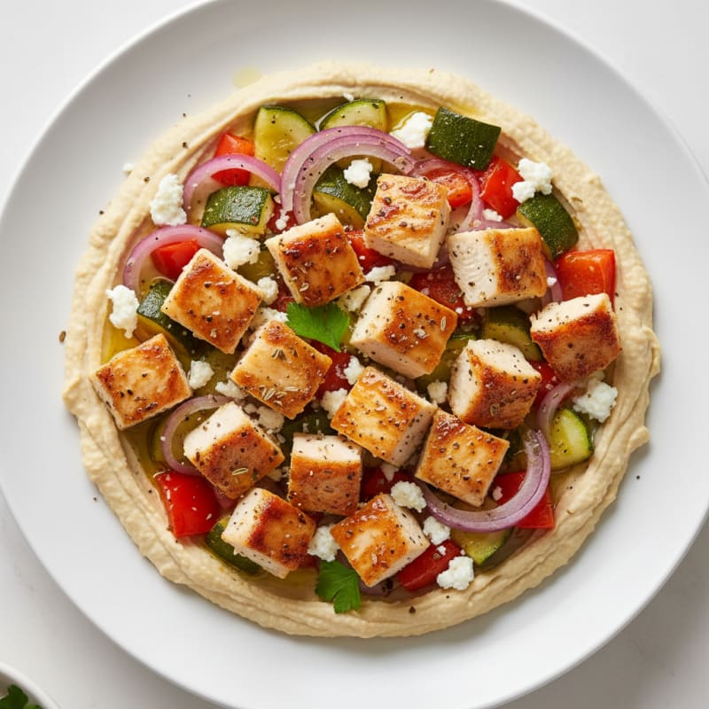 Mediterranean Hummus Platter