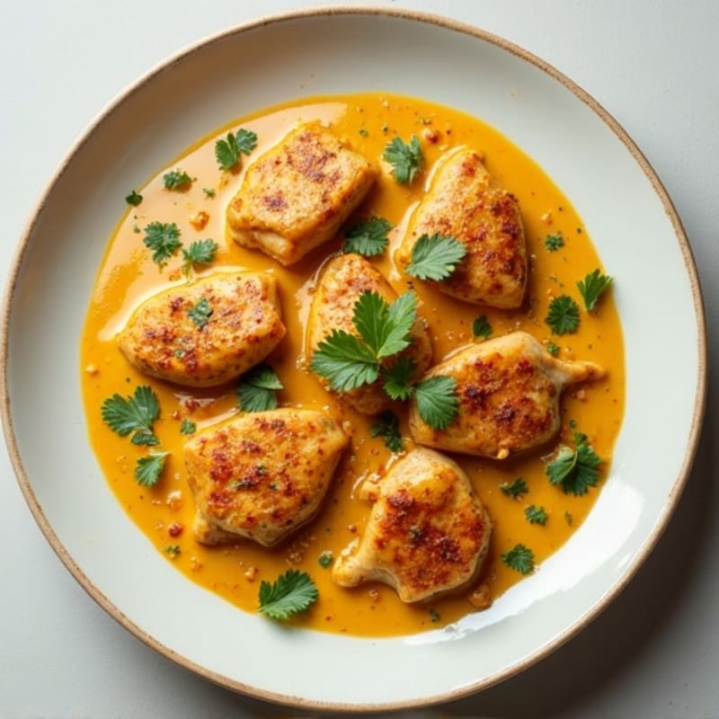 Creamy Coconut Butter Chicken with Aromatic Spices