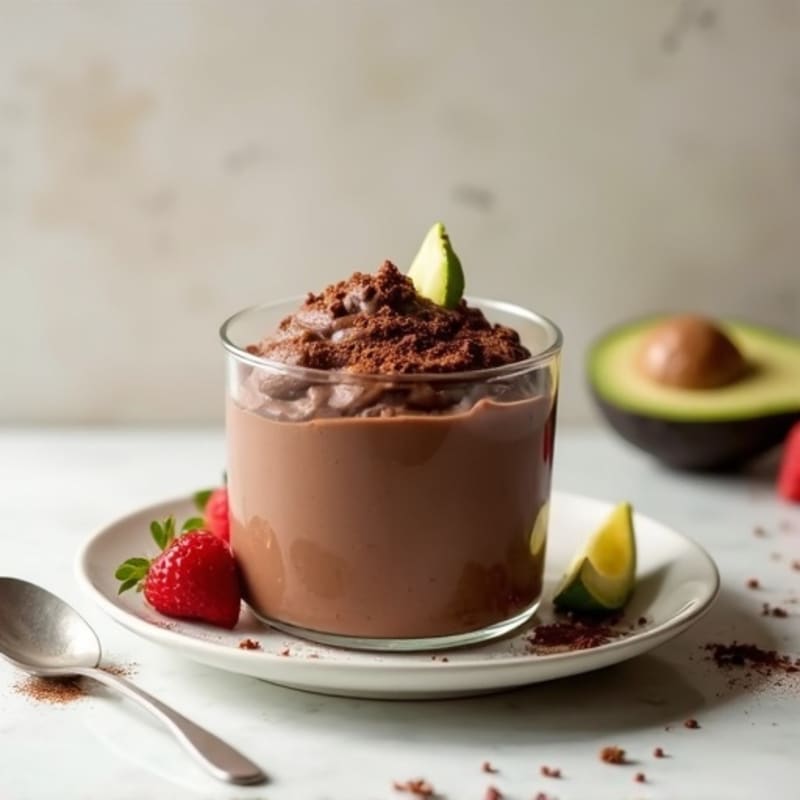 Silky Chocolate Protein Pudding with Greek Yogurt