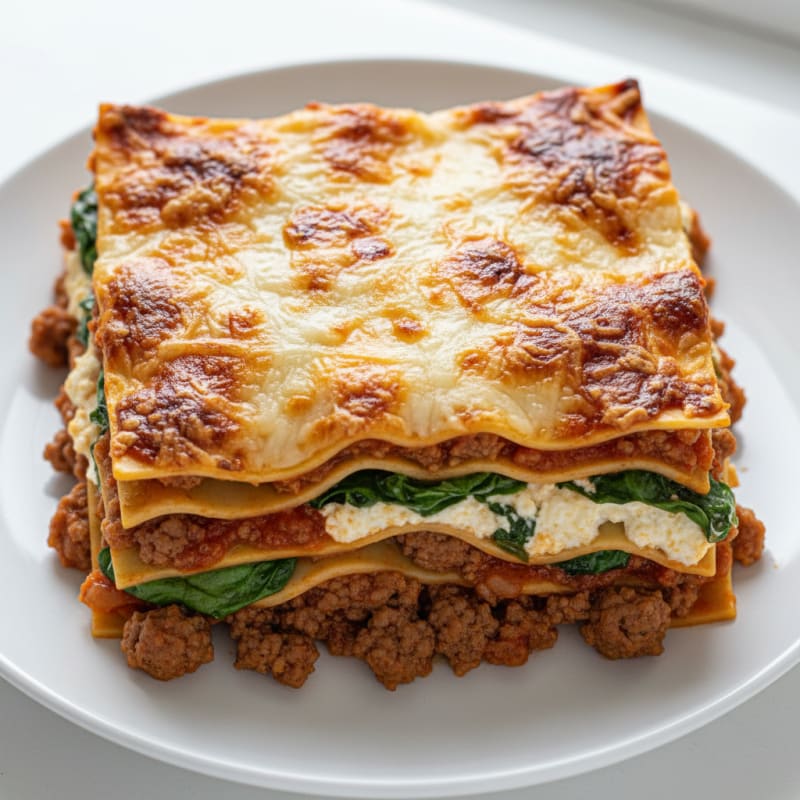 Classic Beef and Ricotta Lasagna Bake