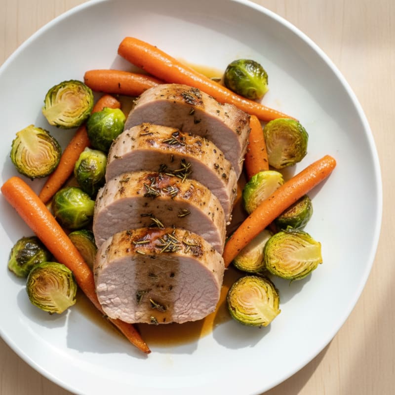 Savory Herb Roasted Pork Tenderloin