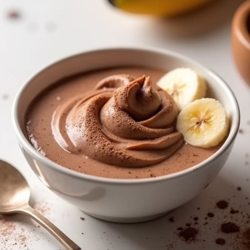 Silky Chocolate Protein Pudding